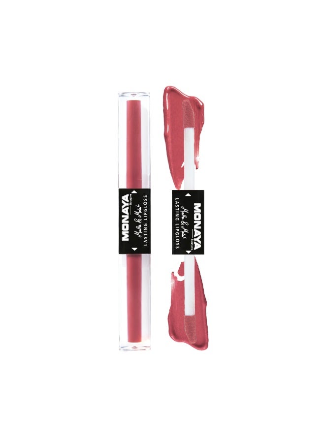 Monaya G006 Matte & Moist Lip Gloss – Long-Lasting, Velvet Matte Finish, Moisturizing, Non-Drying, Lip Care, Cruelty-Free Makeup - Image 2